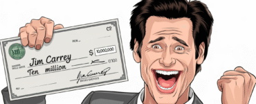 jim carrey law of attraction $10 Million dollar check